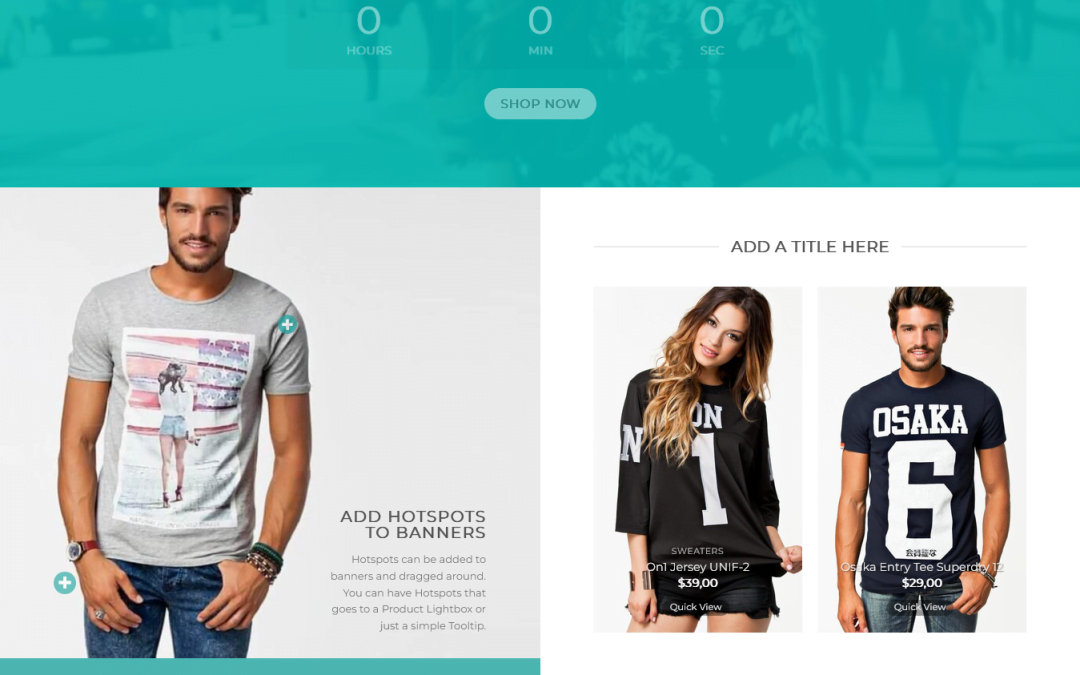 Parallax Shop – Flatsome Woocommerce website design