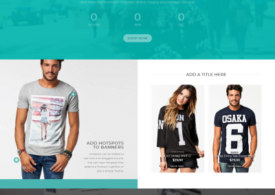 Parallax Shop – Flatsome Woocommerce website design